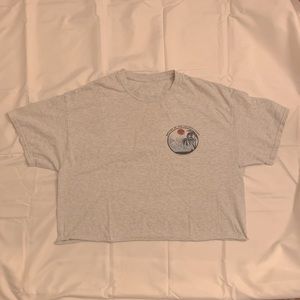 john galt brandy melville cropped t-shirt